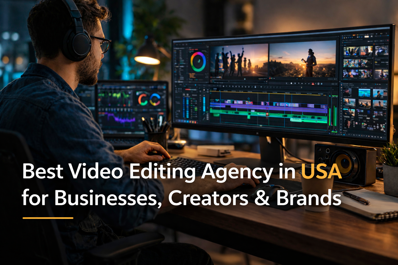 Best Video Editing Agency in USA for Businesses, Creators & Brands