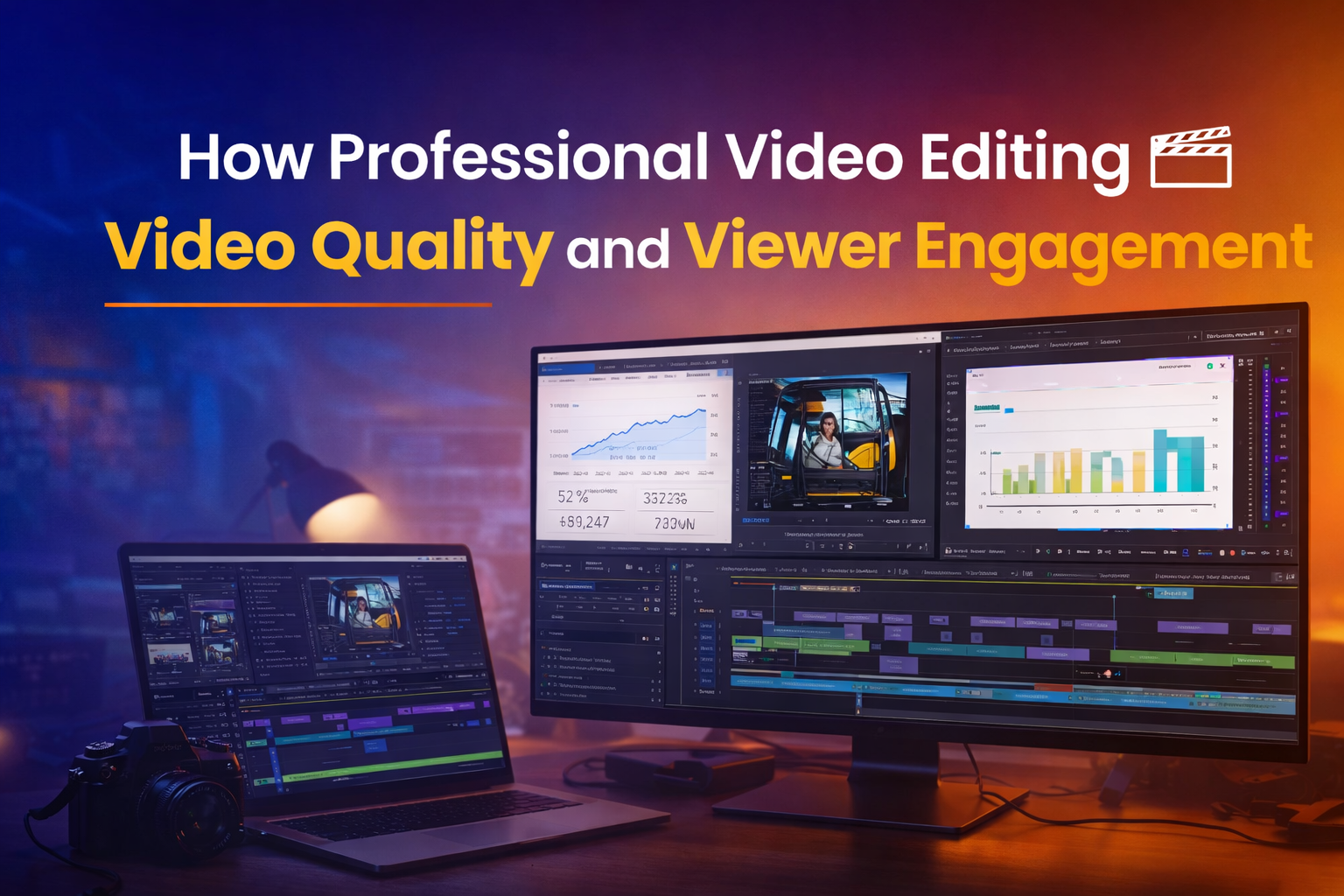 How Professional Video Editing Enhances Video Quality and Viewer Engagement